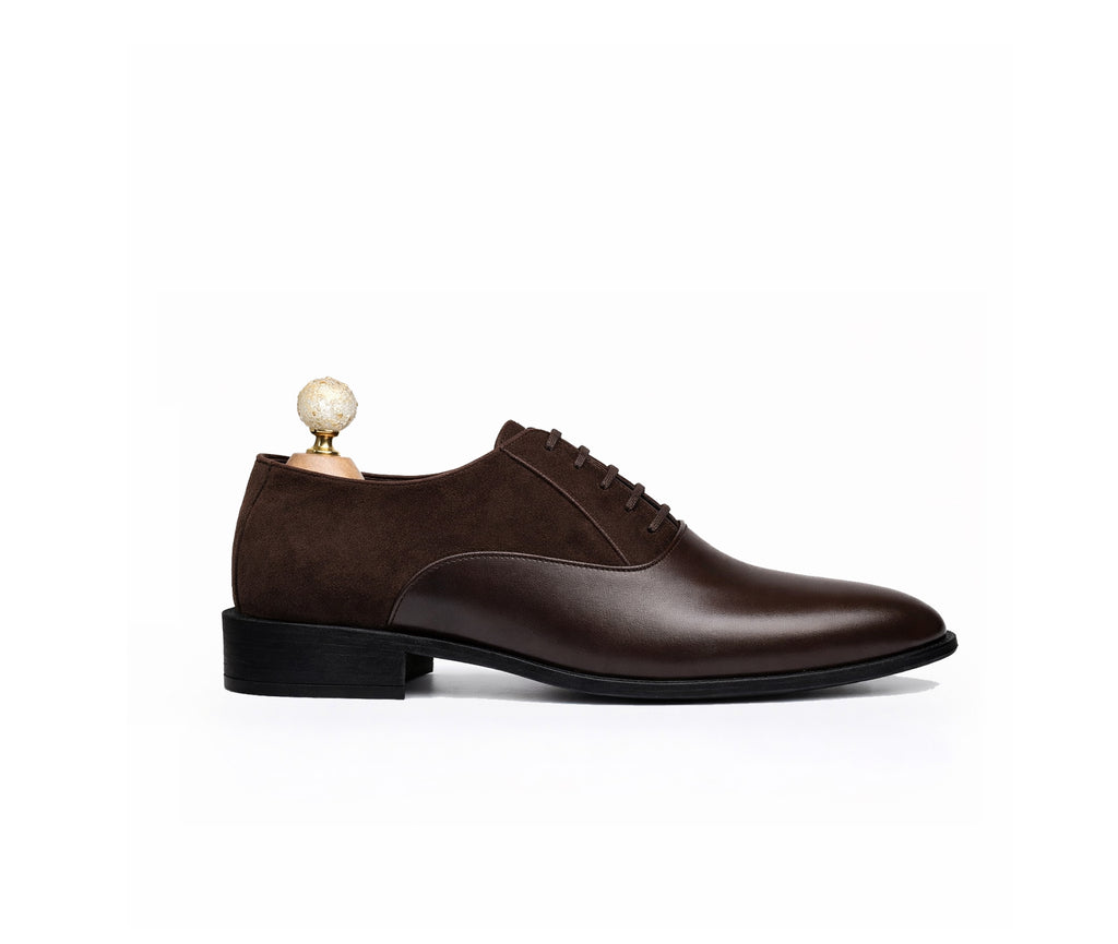 Saad Plain Toe classic leather Derby — additional product view by SAAD Shoemaker